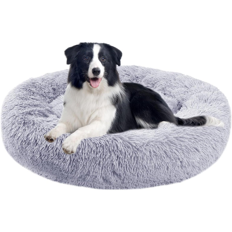 Luxe Dog high quality Bed, Small, Medium and Large Personalized Dog Bed, Axis Deer Fluffy Minky Dog Bed, Washable, Calming Bed For Dog, Cat Bed